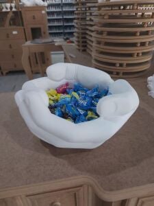 Polyester Eller Kase 24x22cm P123