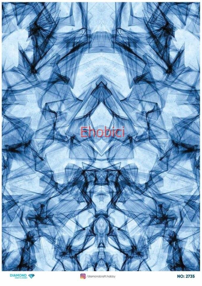 Diamond Pirinç Dekopaj Kağıdı - 2735