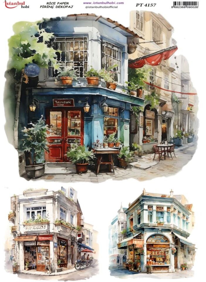 Pirinç Dekopaj Kağıdı 30x42cm PT-4157