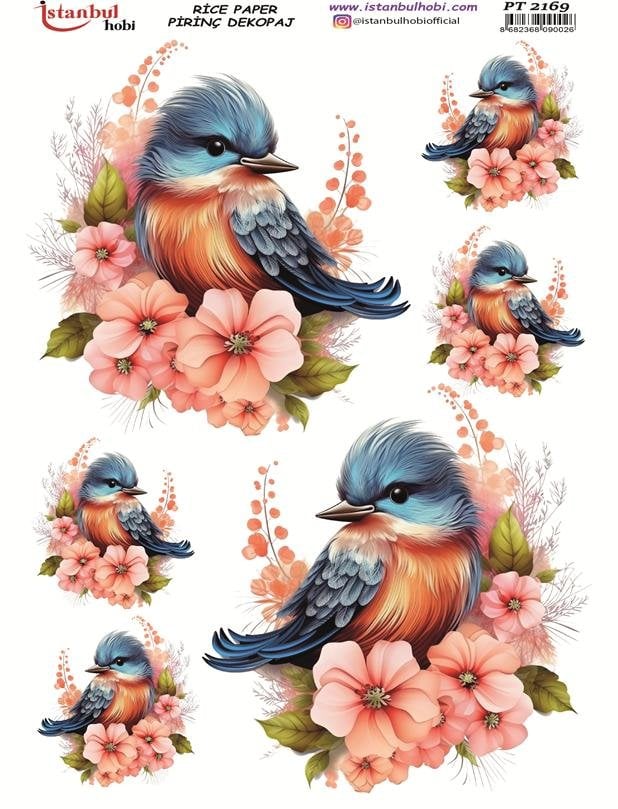 Pirinç Dekopaj Kağıdı 30x42cm PT-2169