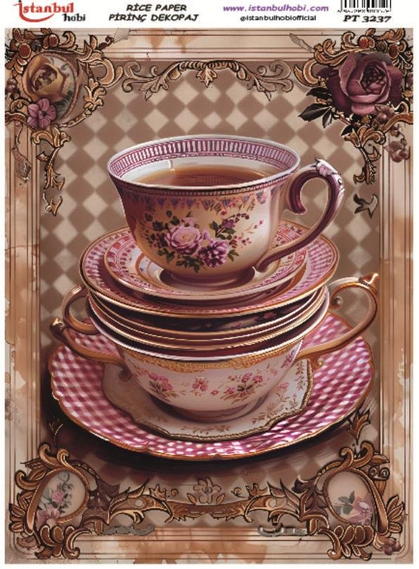 Pirinç Dekopaj Kağıdı 30x42cm PT-3237