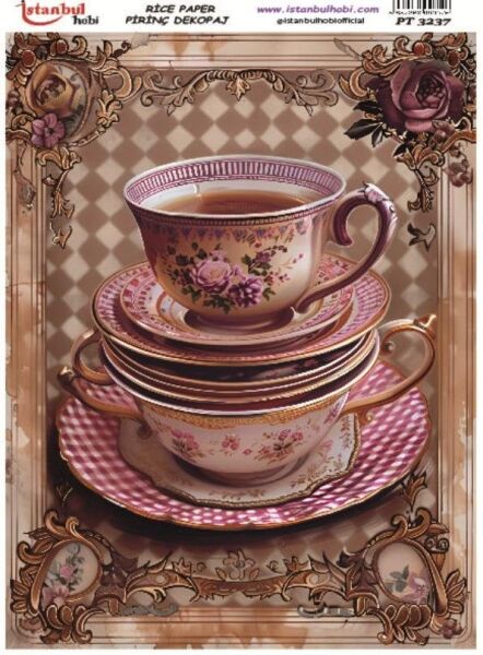 Pirinç Dekopaj Kağıdı 30x42cm PT-3237