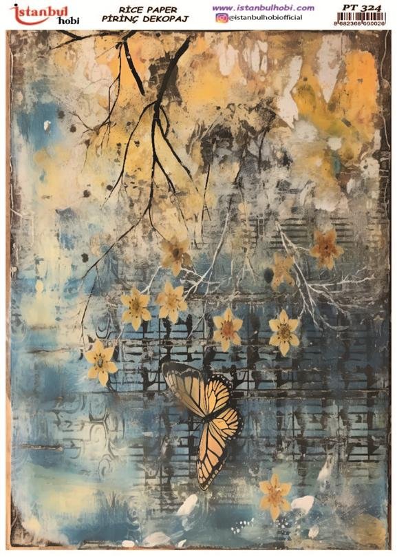 Pirinç Dekopaj Kağıdı 30x42cm PT-324