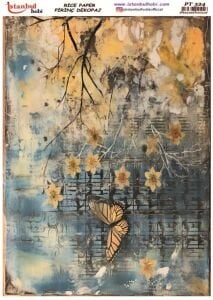 Pirinç Dekopaj Kağıdı 30x42cm PT-324