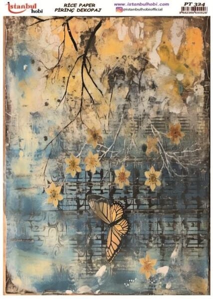 Pirinç Dekopaj Kağıdı 30x42cm PT-324