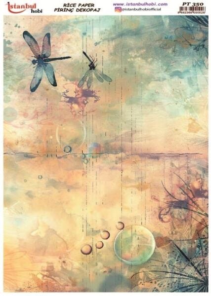 Pirinç Dekopaj Kağıdı 30x42cm PT-350 Mix Yusufcuk