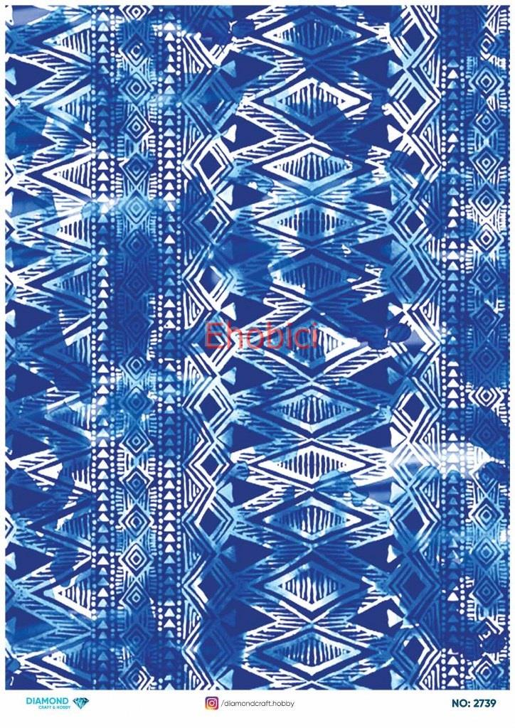 Diamond Pirinç Dekopaj Kağıdı - 2739