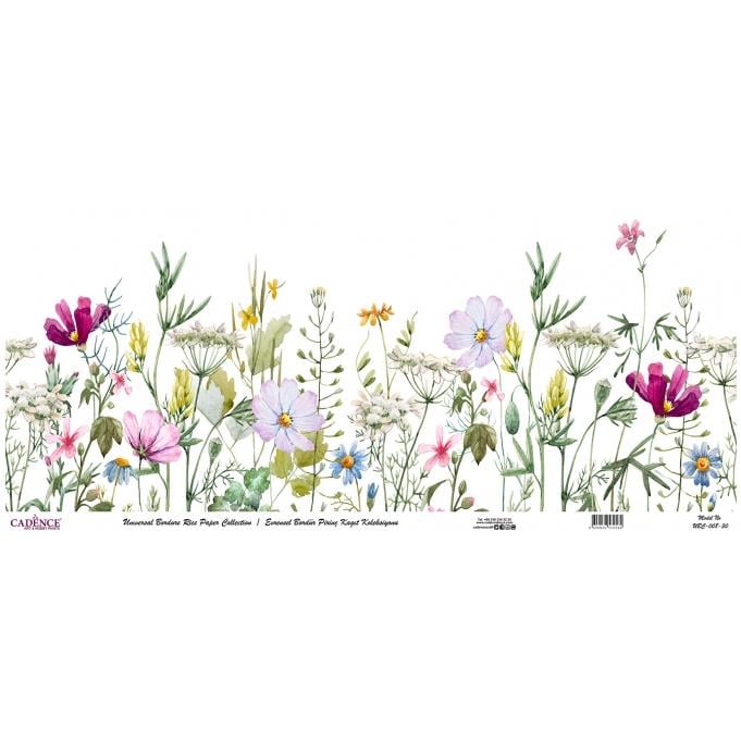 Evrensel Bordür Pirinç Kağıt Koleksiyonu 60x140cm UBC-008