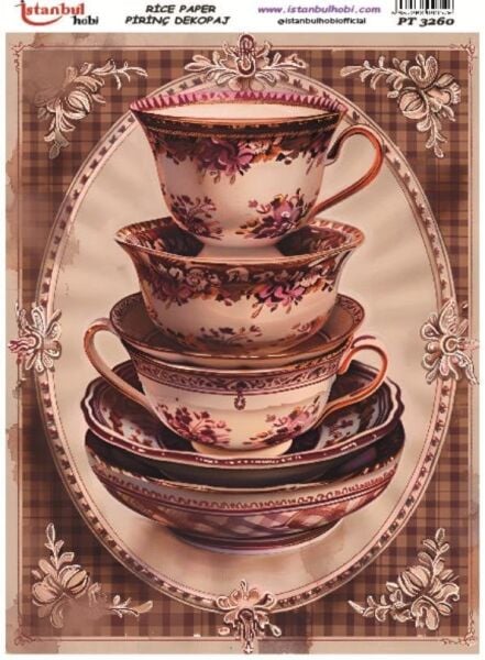 Pirinç Dekopaj Kağıdı 30x42cm PT-3260