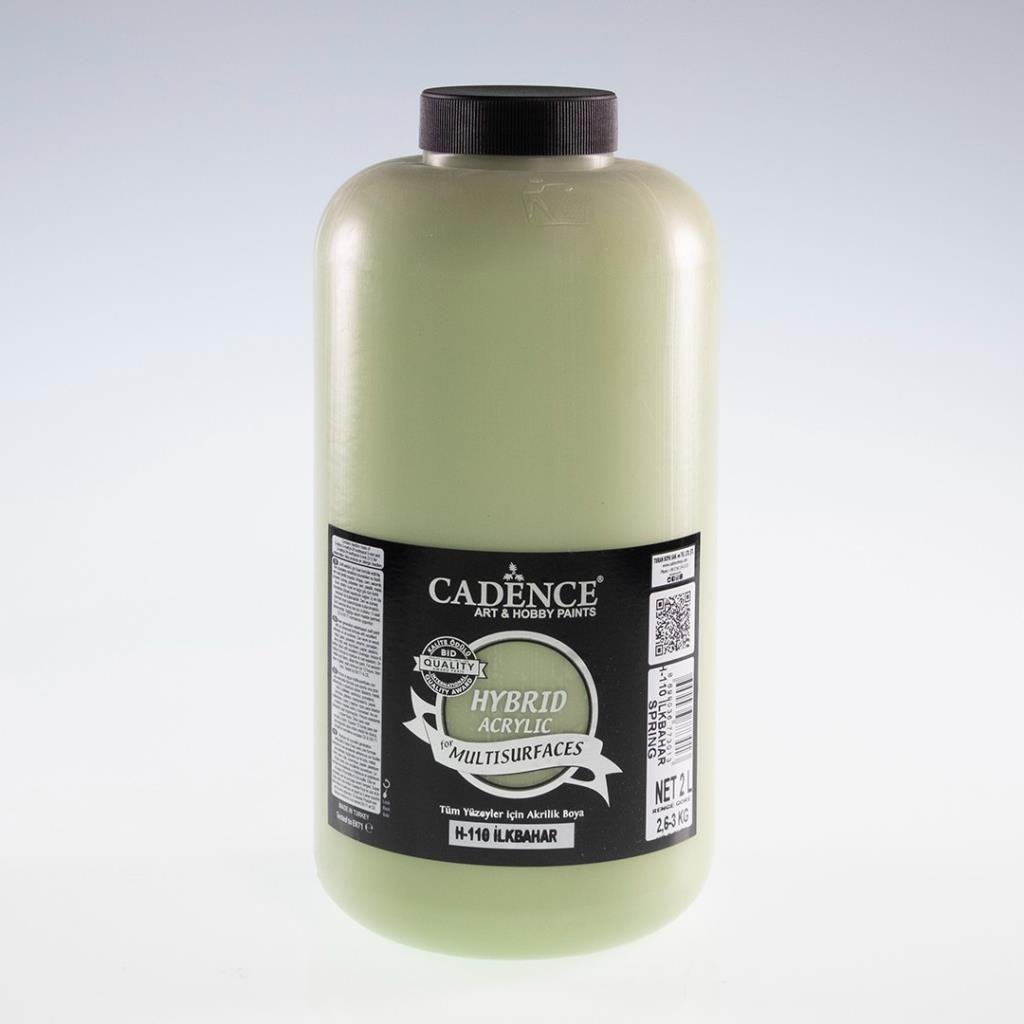 Cadence Hibrit Multisurface Boya 2000ml H-110 İlkbahar (3 Kg)