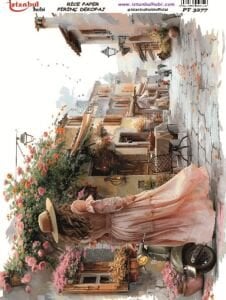 Pirinç Dekopaj Kağıdı 30x42cm PT-3277