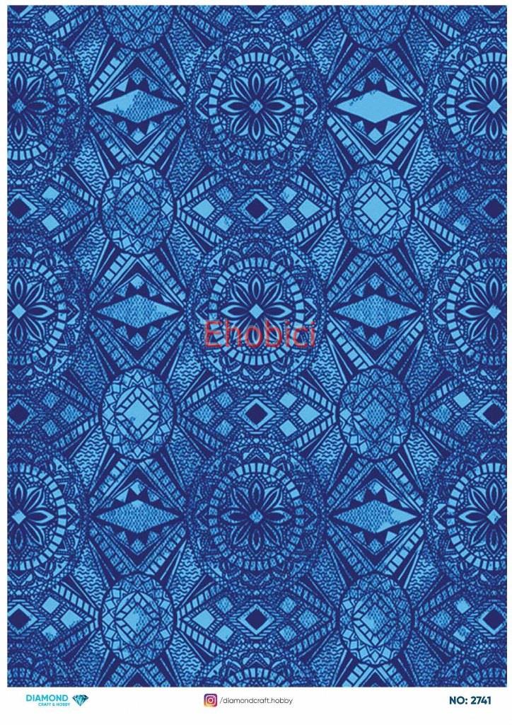 Diamond Pirinç Dekopaj Kağıdı - 2741