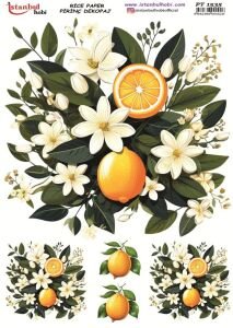 Pirinç Dekopaj Kağıdı 30x42cm PT-1535