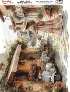 Pirinç Dekopaj Kağıdı 30x42cm PT-3280