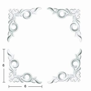 Bükülebilir Esnek Aplik 6x6cm Set EA-70