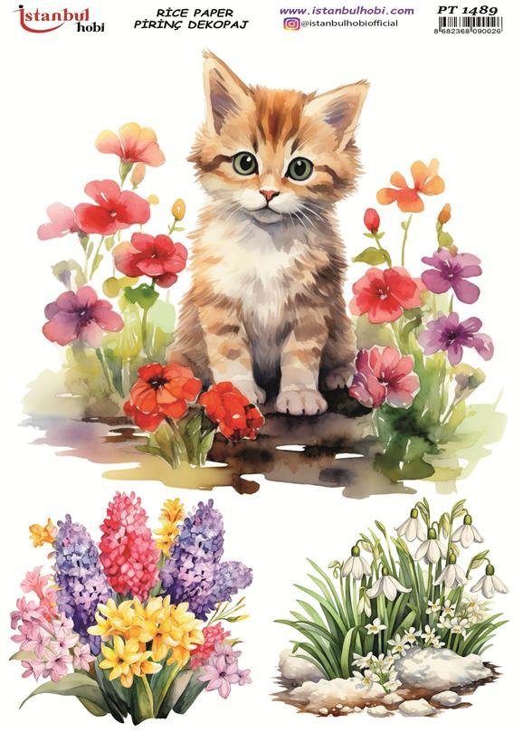 Pirinç Dekopaj Kağıdı 30x42cm PT-1489