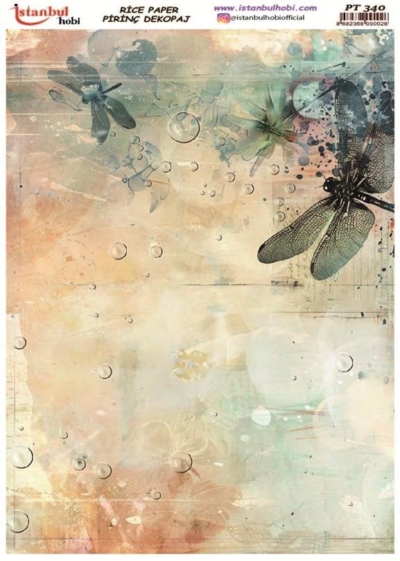 Pirinç Dekopaj Kağıdı 30x42cm PT-340