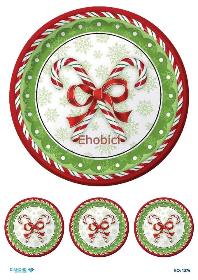 Diamond Pirinç Dekopaj Kağıdı - 1374