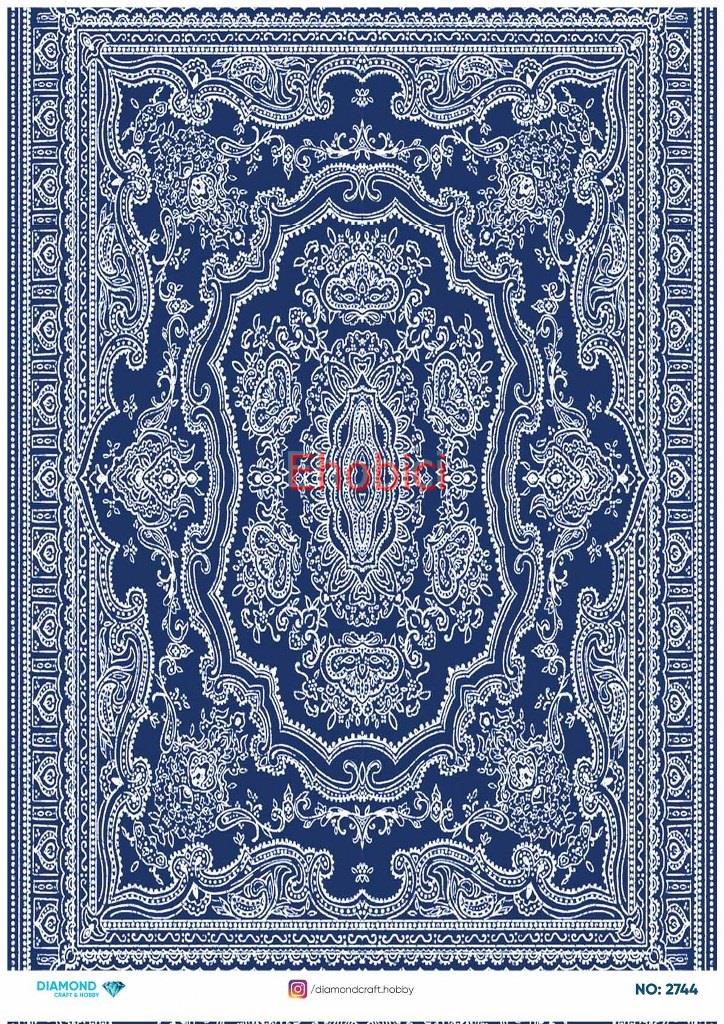 Diamond Pirinç Dekopaj Kağıdı - 2744