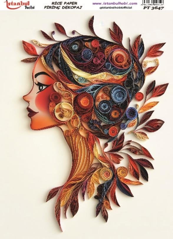 Pirinç Dekopaj Kağıdı 30x42cm PT-3647