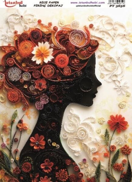 Pirinç Dekopaj Kağıdı 30x42cm PT-3656