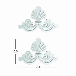 Bükülebilir Esnek Aplik 7,5x5,5cm Set EA-73