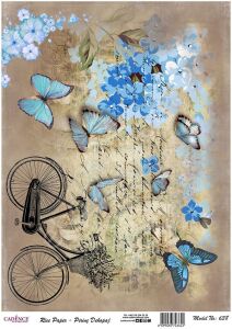 Cadence Pirinç Dekopaj Kağıdı - Model 638