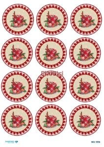 Diamond Pirinç Dekopaj Kağıdı - 1376