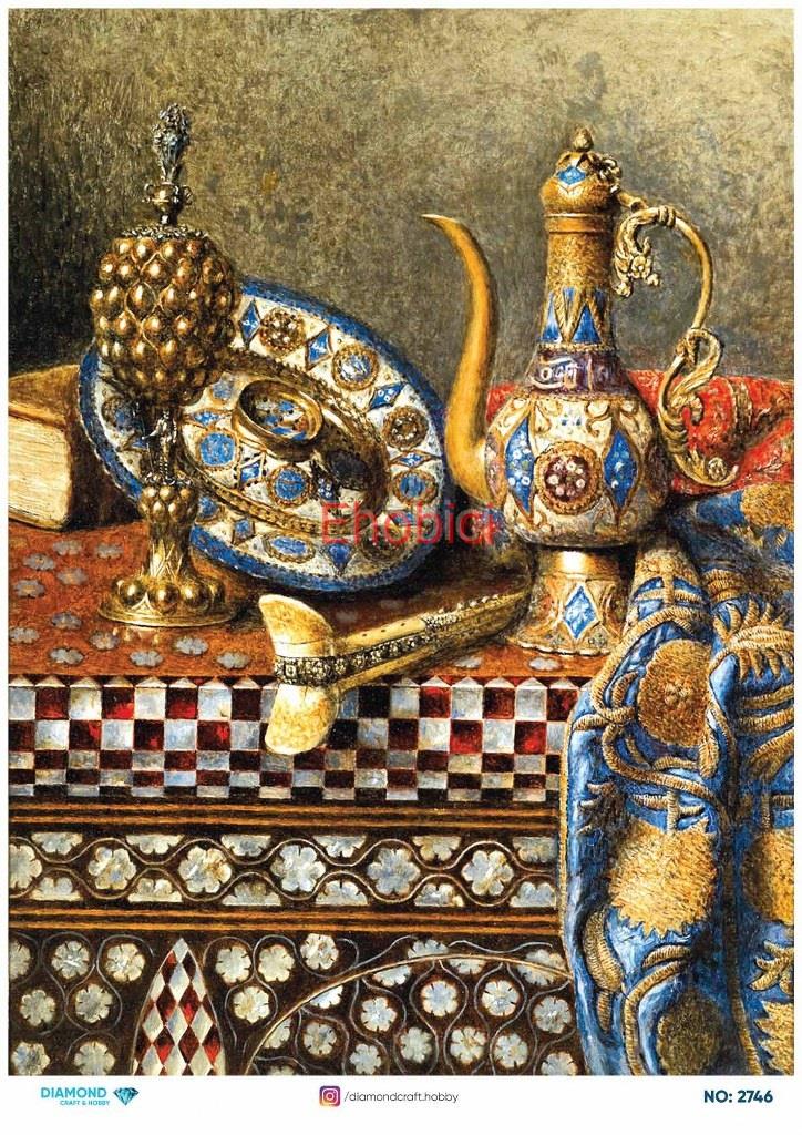 Diamond Pirinç Dekopaj Kağıdı - 2746