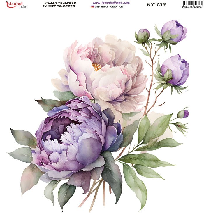 Kumaş Transfer Kağıdı 20x20cm KT-153