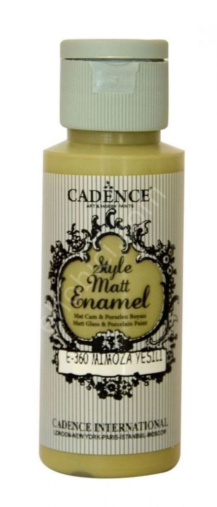 Cadence Enamel Cam ve Porselen Boyası - 360 Mimoza Yeşil