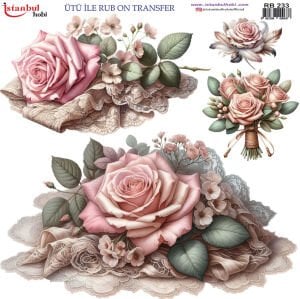 Ütü ile Rub On Transfer Kağıdı 30x30cm RB-233