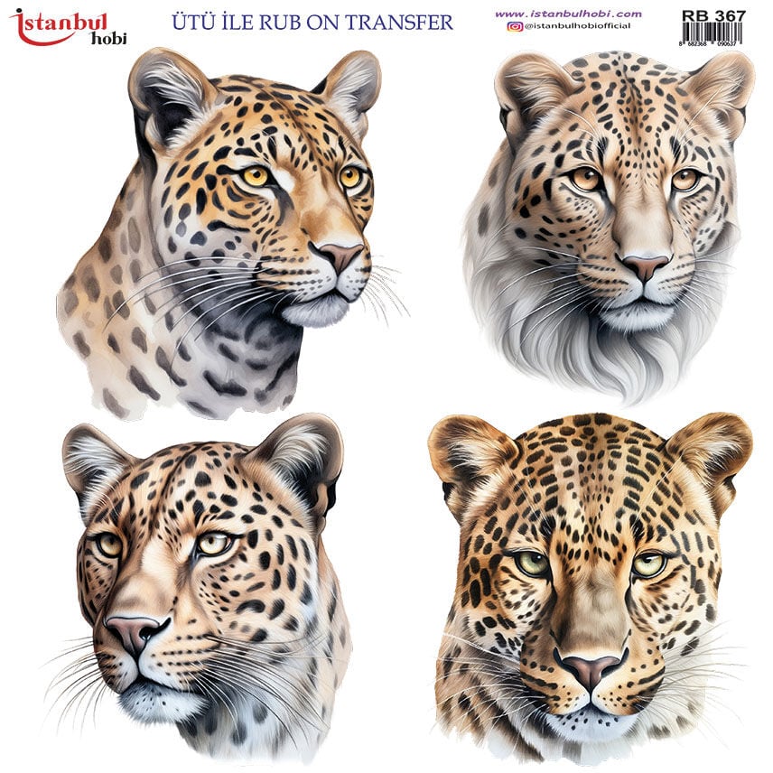 Ütü ile Rub On Transfer Kağıdı 30x30cm RB-367
