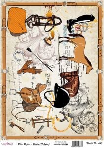 Cadence Pirinç Dekopaj Kağıdı - Model 640