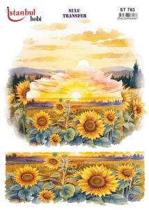 Sulu Transfer Kağıdı 25x35cm ST-763