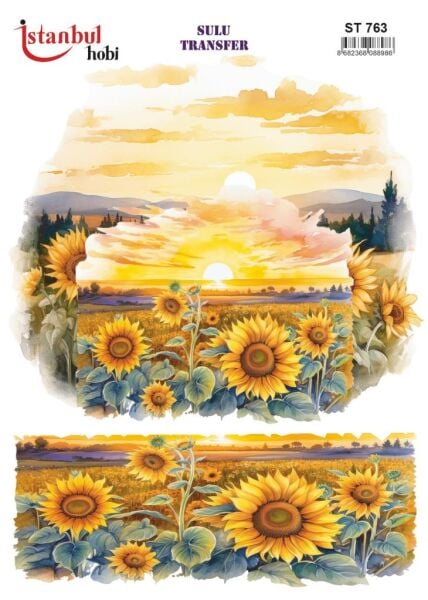 Sulu Transfer Kağıdı 25x35cm ST-763