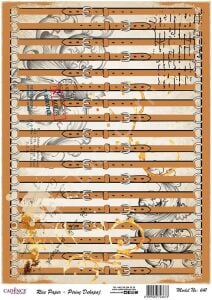 Cadence Pirinç Dekopaj Kağıdı - Model 641