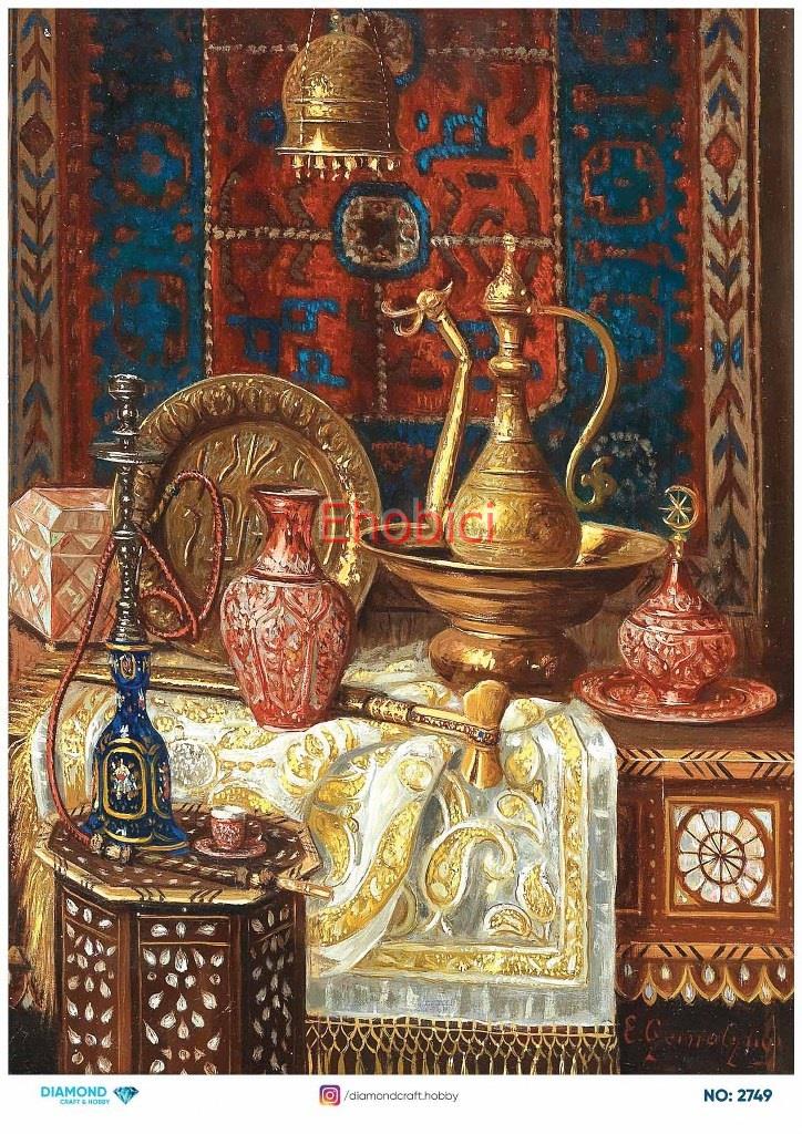 Diamond Pirinç Dekopaj Kağıdı - 2749