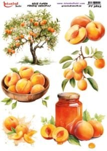 Pirinç Dekopaj Kağıdı 30x42cm PT-3823