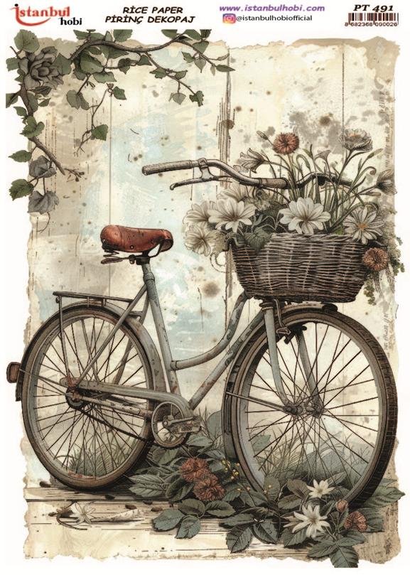 Pirinç Dekopaj Kağıdı 30x42cm PT-491