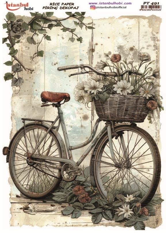 Pirinç Dekopaj Kağıdı 30x42cm PT-491