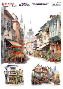Sulu Transfer Kağıdı 25x35cm ST-1574