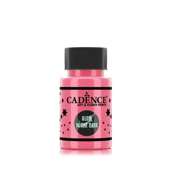 Cadence Gece Parlayan Boya - 579 Pembe - Glow in Dark 50ml