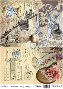 Cadence Pirinç Dekopaj Kağıdı - Model 645