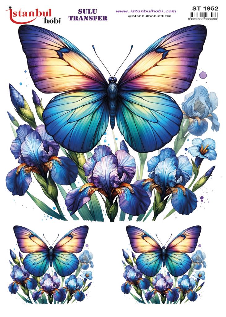 Sulu Transfer Kağıdı 25x35cm ST-1952