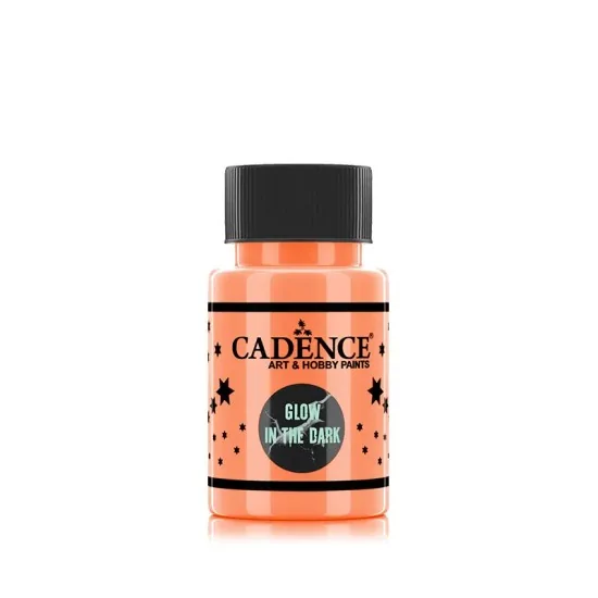 Cadence Gece Parlayan Boya - 580 Turuncu - Glow in Dark 50ml
