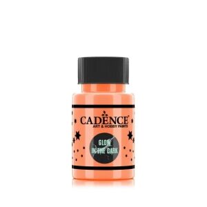 Cadence Gece Parlayan Boya - 580 Turuncu - Glow in Dark 50ml