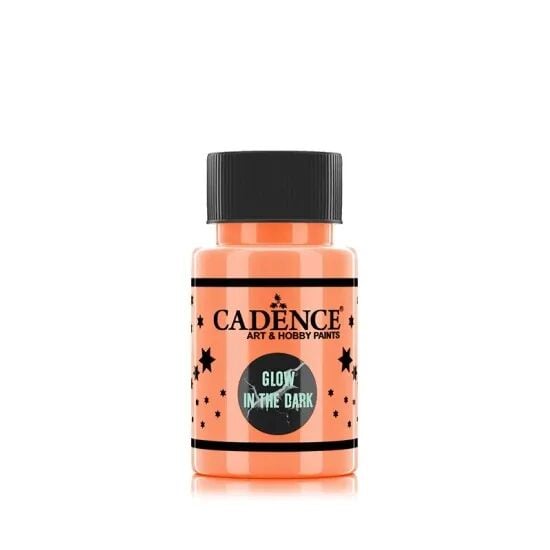 Cadence Gece Parlayan Boya - 580 Turuncu - Glow in Dark 50ml