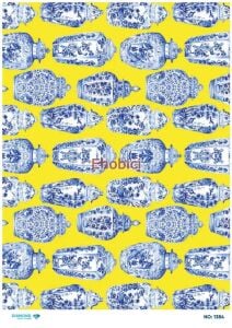 Diamond Pirinç Dekopaj Kağıdı - 1384