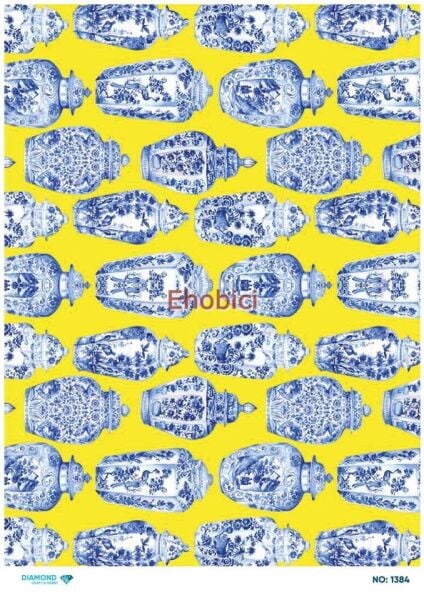 Diamond Pirinç Dekopaj Kağıdı - 1384